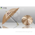 Automatic Open Straight Umbrella with Satin Fabric, Best for Cosmetics Company to Promotional Event